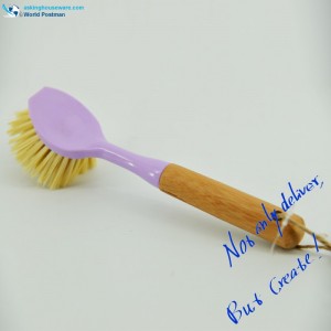 Akbrand Bamboo Handle Dish Cleaning Brush