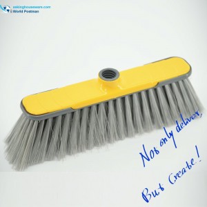 Akbrand Plastic Broom Head with Hard PP Bordure