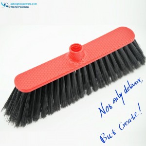 Akbrand Plastic Broom Head with Honeycomb Grain Brush Board