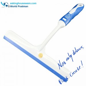 Akbrand Big Size Square Window Squeegee with Soft TPR Handle